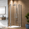 Porte de douche 1/4 de cercle Young R2 Novellini