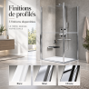 Paroi de douche Free 1 2G accès d'angle Novellini