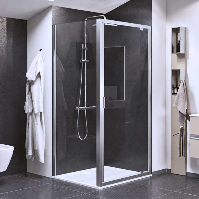 Paroi de douche fixe Lunes F Novellini