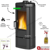 Poêle à bois Candy 4.0 Extraflame 6,2KW