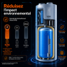 Pack Chaudière fioul Sime Estelle 4 + chauffe eau thermodynamique 250 L Fluidheat