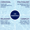 Bain nordique OLMA 2/3 places avec pompe OSPA Flow 5,5kw + Chiller
