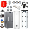 Pack Chaudière à granulés BioPellet PRO 40 Kw + ballon tampon + préparateur ECS + accessoires