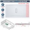 Receveur Custom de la marque Novellini