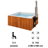 Bain nordique Hilda 4 places Holl's