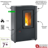 Poêle à granulés étanche ventilée Luisella 5.0 Maxi 7 kW Extraflame