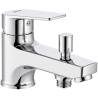 Mitigeur bain douche monotrou Polo Plus Chrome Roca