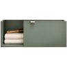 Meuble lave-mains 61 cm – version porte à droite – Royal vert mat - Azurlign