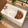 Siège en teck pour baignoire Nomade 120x70 cm - Valentin