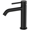 Pack meuble lave-mains + vasque + robinetterie - Gris et Noir