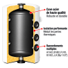 Pack bouteille de mélange 50 litres pré-équipée spécial pompe à chaleur air-eau