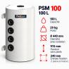 Pack bouteille de mélange 100 litres pré-équipée spécial pompe à chaleur air-eau