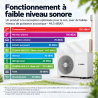 Pompe à chaleur Bosch Compress 3800i AW 7 kW R290 + unité intérieure AWEi