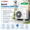 Pompe à chaleur Bosch Compress 3800i AW 7 kW R290 + unité intérieure ECS AWMi