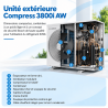 Pompe à chaleur Bosch Compress 3800i AW 7 kW R290 + unité intérieure ECS AWMi