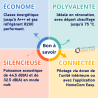 Pompe à chaleur Bosch Compress 3800i AW 10 kW R290 + unité intérieure ECS AWMi