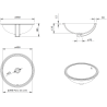 Vasque sous plan ARC Sanindusa
