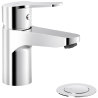 Mitigeur lavabo avec Tres-Duo et bonde Click-Clack