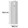 Pack Chauffe-eau thermodynamique 200 L Fluidheat + accessoires