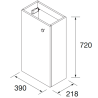 Meuble lave mains Marville SALGAR