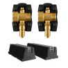 Pack pompe à chaleur hybride Omnia Life M 12 Kw avec station fluidheat 100 L