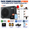 Pack pompe à chaleur hybride Omnia Life M 8 Kw avec station Fluidheat 100 L