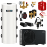 Pack pompe à chaleur hybride Omnia Life M 12 Kw avec station fluidheat 100 L