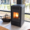 Poêle à granulés 8 kW MBS - Coloris Noir