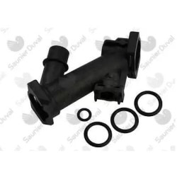 Raccord EF pipe en Z pour Saunier Duval Themaclassic F 25 E Raccord EF pipe en Z pour Saunier Duval Themaclassic F 25 E