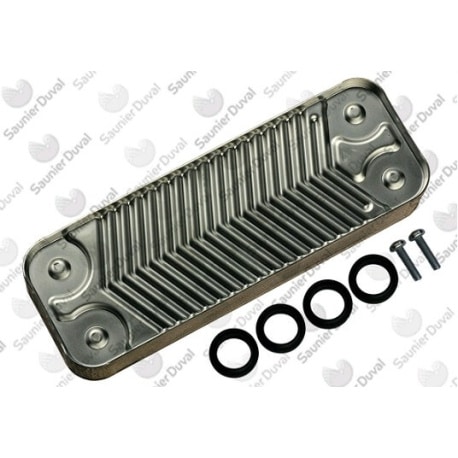 Echangeur sanitaire 16 plaques pour Saunier Duval Isotwin C 24 E