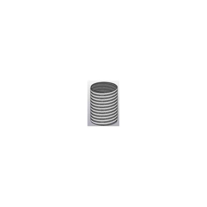 3 mètres de Tubage Poujoulat Diamètre 155 Tubage Inox Simple peau Gaz Fioul