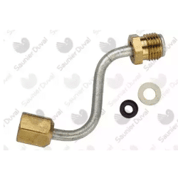 Tube veilleuse pour Saunier Duval Opalia avec robinet REF S12016