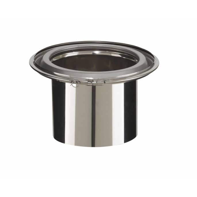 Reduction conique raccordement inox Poujoulat