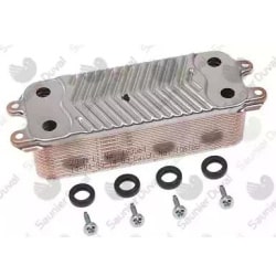 Echangeur sanitaire 20 plaques pour Saunier Duval Heliotwin condens f24 150/01 Echangeur sanitaire 20 plaques pour Saunier Duval Heliotwin condens f24 150/01