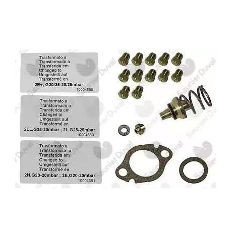 Kit de conversion BP vers GN pour Saunier Duval Opalia C 11