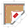 Cabine / Sauna Infrarouge APOLLON France Sauna 3/4 Places