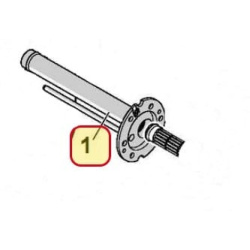 Corps de chauffe pour Chauffe-eau De dietrich CES 250-300L