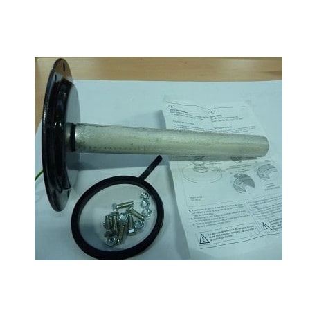 Trappe avec Anode et Joint pour De dietrich EL 160 SL et EL 250 SL