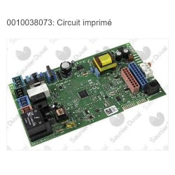 Circuit imprimé Saunier Duval REF 0010038073 Circuit imprimé Saunier Duval REF 0010038073