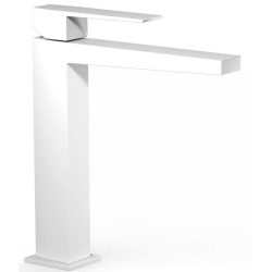 MITIGEUR LAVABO SLIM EXCLUSIVE BLANC MAT TRES MITIGEUR LAVABO SLIM EXCLUSIVE BLANC MAT TRES