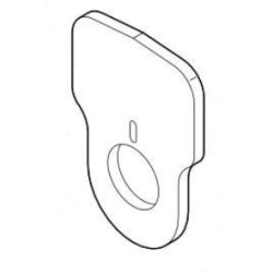 Isolant extérieur de porte réf 7610487 pour chaudière De dietrich et Chappée Isolant extérieur de porte réf 7610487 pour chaudière De dietrich et Chappée