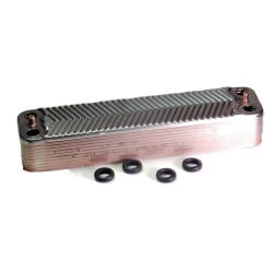 Echangeur à plaques 87161082120 pour Bosch Condens 7000W,8300 et 8700i W Echangeur à plaques 87161082120 pour Bosch Condens 7000W,8300 et 8700i W