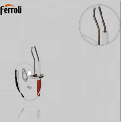 KIT ELECTRODES FERROLI BLUEHELIX REF 3980H900 KIT ELECTRODES FERROLI BLUEHELIX REF 3980H900