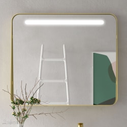 MIROIR APOLO 1000 OR HORIZONTAL AVEC LED SALGAR