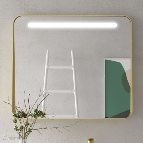 MIROIR APOLO 1000 OR HORIZONTAL AVEC LED SALGAR