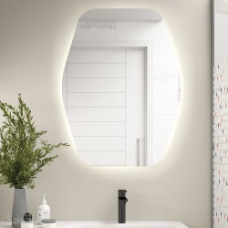 Miroir asymétrique LED Organic Salgar