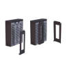 Accessoire pour fixation murale pour poêle Minerva Slim