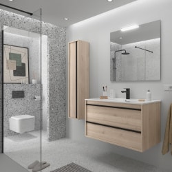 Meuble sous vasque + simple vasque Attila Salgar