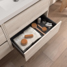 Meuble sous vasque + double vasque Noja Salgar