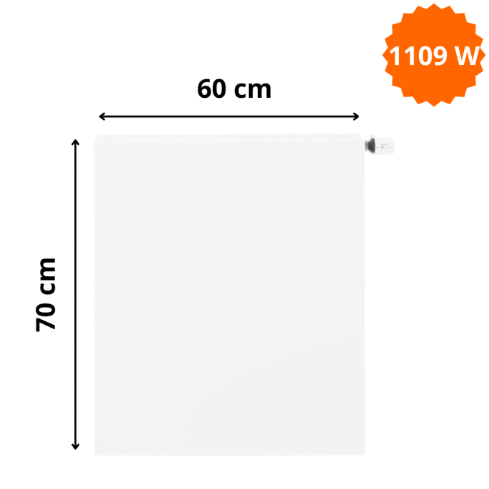 Radiateur Acier Décoratif Planar 700 22 500 STELRAD